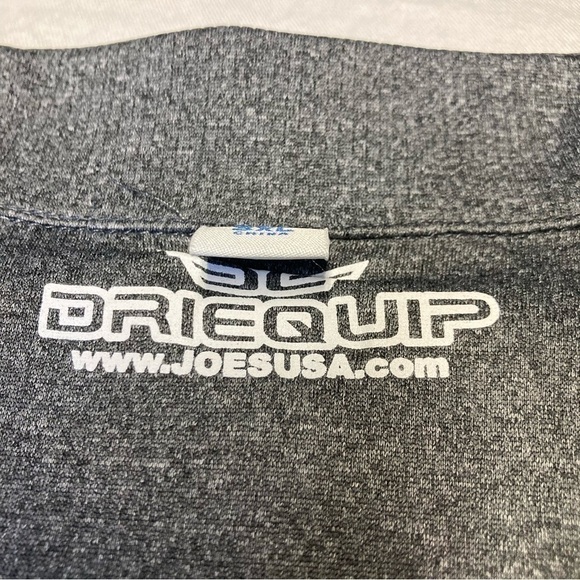 Driequip Golf Shirt  Ladies Size 3XL Gray Collared Shirt with V-neck - Picture 5 of 9